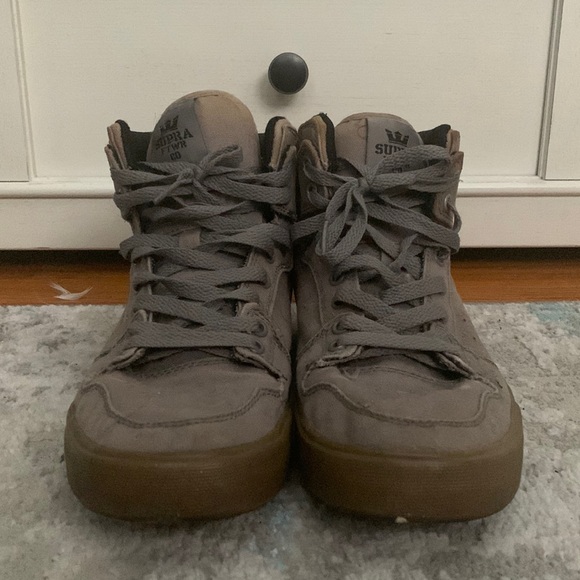 Supra Shoes Stormgreygum Supra Vaiders 95 Mens Poshmark